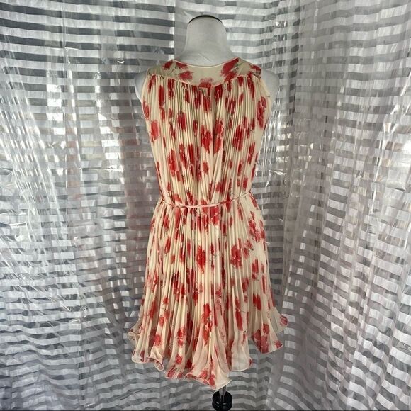 MM Couture Sleeveless Frilly Pleated Ruffle Dress - Picture 4 of 6